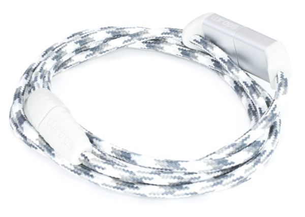 Wraps Connect Cable - Lightning USB - Snow - 1 Meter