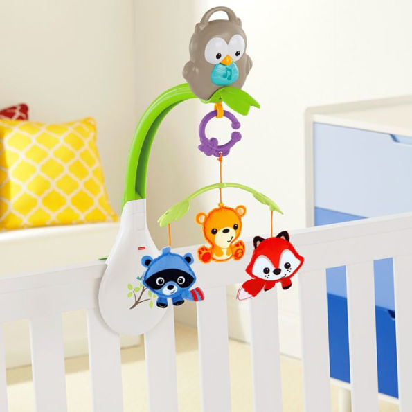 Fisher-Price Woodland Friends 3-in-1 Musical Mobile