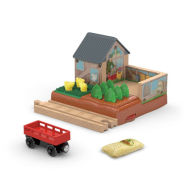 Title: Fisher-Price Thomas the Train Wooden Railway McColl's Farm Chicken Coop