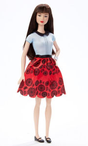 Title: Barbie Fashionistas Doll 19 Ruby Red Floral - Original