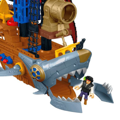 shark bite pirate ship imaginext