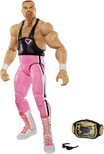 WWE Elite Flashback Hart Foundation Jim Neidhart Figure