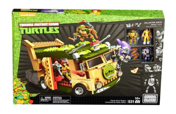 Mega Bloks Teenage Mutant Ninja Turtles Classic Series Party Wagon Construction Set