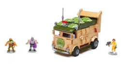 Alternative view 4 of Mega Bloks Teenage Mutant Ninja Turtles Classic Series Party Wagon Construction Set