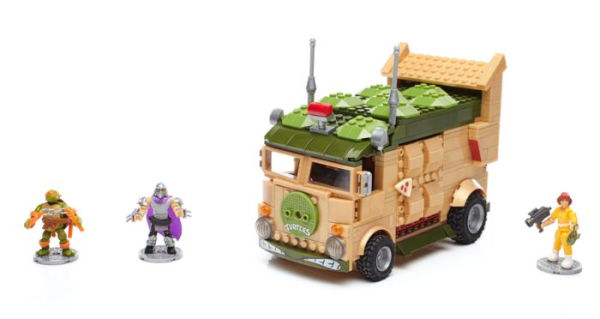 Mega Bloks Teenage Mutant Ninja Turtles Classic Series Party Wagon Construction Set