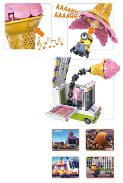 Mega Bloks Despicable Me Ice Scream Truck