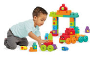 Mega Bloks First Builders ABC Learning Train Building Set Building Kit