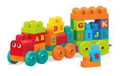 Alternative view 2 of Mega Bloks First Builders ABC Learning Train Building Set Building Kit