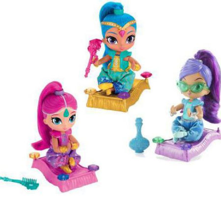 shimmer and shine bath doll assortment