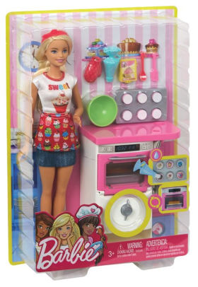 barbie baker set
