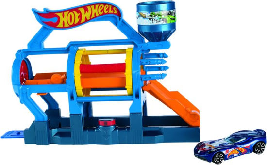 hot wheels fold out playset