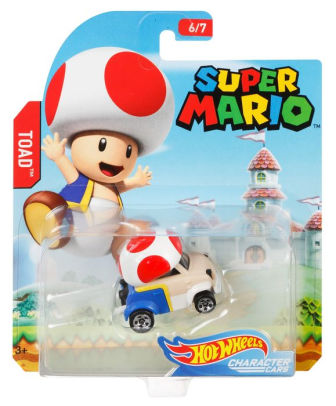 hot wheels mario character cars