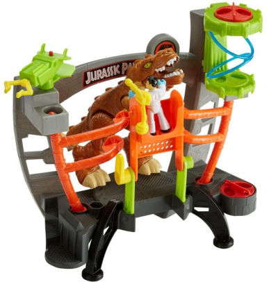 imaginext jurassic world research lab