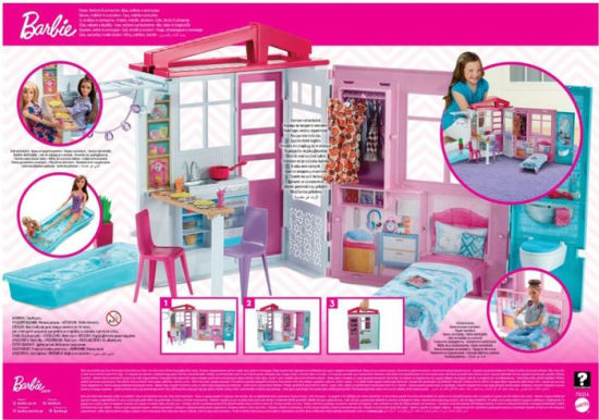 barbie house setting
