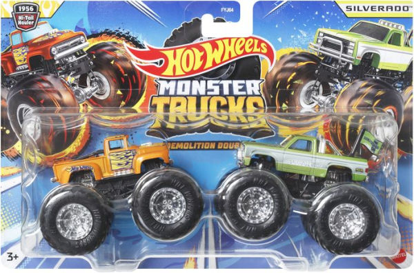 Hot Wheels Monster Trucks 1:64 Assorted 2-Pack