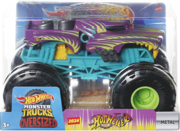 Hot wheels Monster Trucks 1 24 Assorted by Mattel Barnes Noble