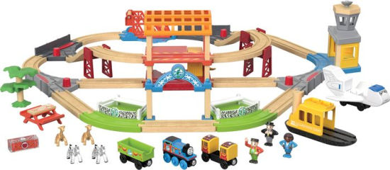 thomas and friends wooden railway set