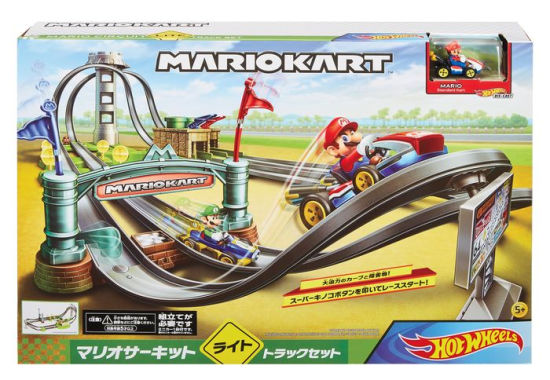 mario kart race track hot wheels