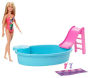 Barbie Blonde Doll Pool Playset