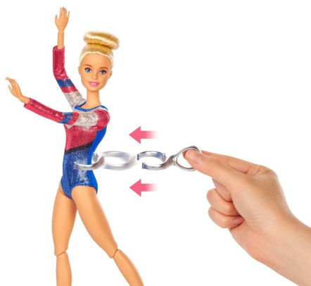 barbie gymnastics student complete playset