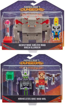 Minecraft Dungeons 3 25 2 Figure Pack Assorted Styles Vary By Mattel Barnes Noble