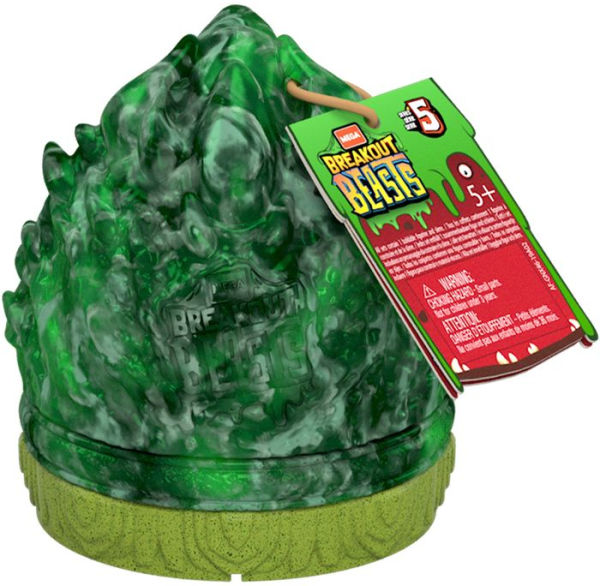 Mega Breakout Beasts Mystery Egg Slime Toy Building Set (Assorted; Styles Vary)