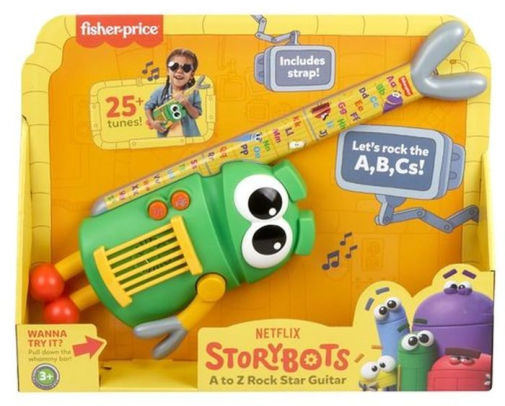 Fisher Price Storybots A To Z Rock Star Guitar By Mattel Barnes Noble