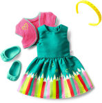 Alternative view 1 of WellieWishers Colorful ABCs Pencil Dress Outfit