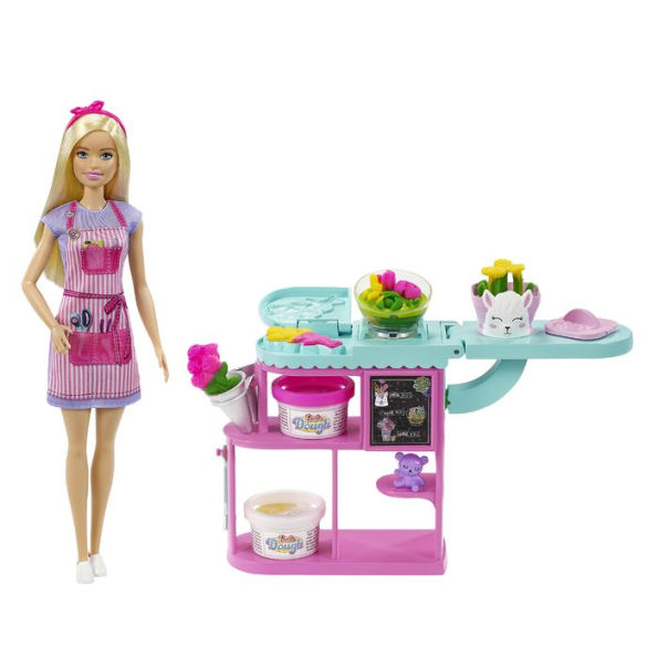 Barbie - You Can Be Anything - Florist Dough Playset