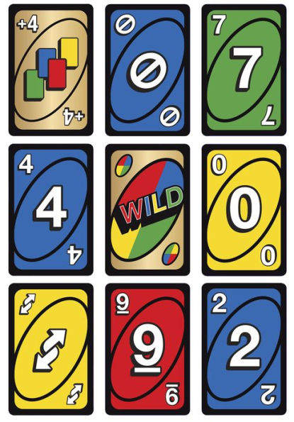 UNO 50th Anniversary Edition Matching Card Game