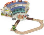 Alternative view 1 of Fisher-Price® Thomas & Friends Wooden Railway Tidmouth Sheds Starter Train Set