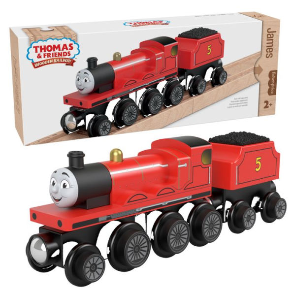 Fisher-Price® Thomas & Friends Wooden Railway James Engine and Coal-Car