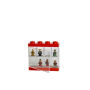 Alternative view 8 of LEGO Minifigure Display Case (8) - Red