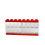 Alternative view 4 of LEGO Minifigure Display Case 16, Bright Red