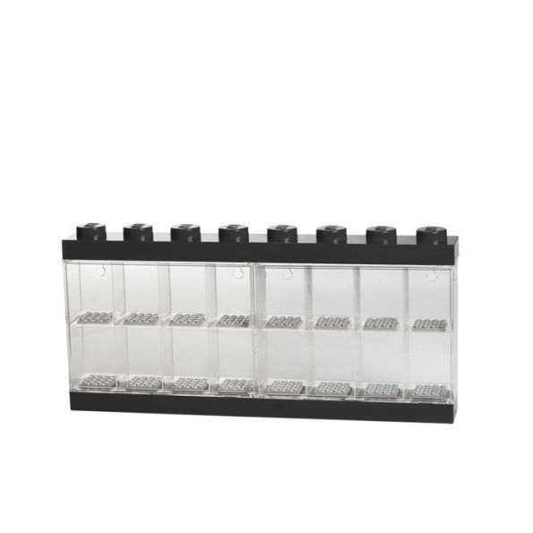 LEGO Minifigure Display Case 16, Black