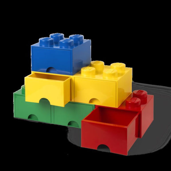 Lego Storage Brick Drawer 8, Bright Yellow