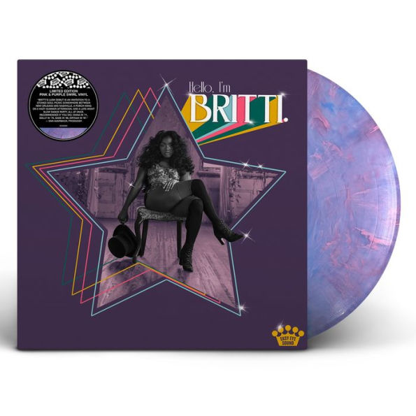 Hello, I'm Britti. [Pink & Purple Swirl Vinyl]