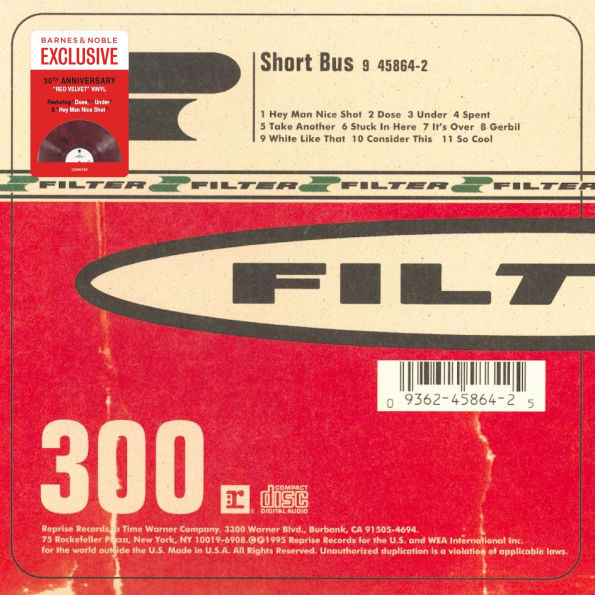 Short Bus [30th Anniversary Edition] [Red Velvet Vinyl] [Barnes & Noble Exclusive]