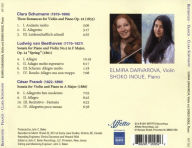 Title: Masterpieces by Beethoven, Franck, Clara Schumann, Artist: Elmira Darvarova