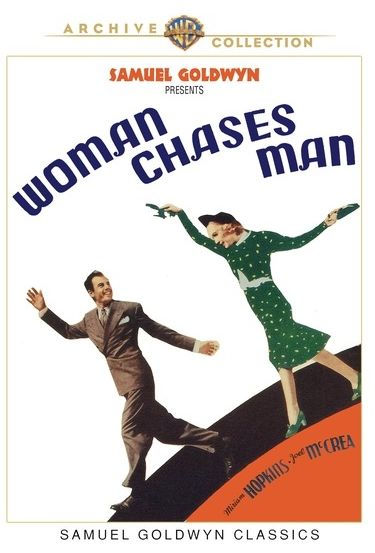 Woman Chases Man