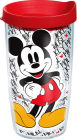 Tervis Mickey Name Pattern 16oz Tumbler with Travel Lid