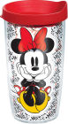 Tervis Minnie Name Pattern 16oz Tumbler with Travel Lid
