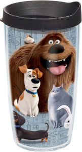 Title: Secret Life of Pets Pet Society 16OZ W BLK LID