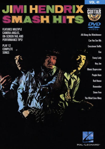 Guitar Play-Along, Vol. 41: Jimi Hendrix Smash Hits