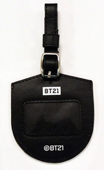 BT21 Group Debossed Luggage Tag