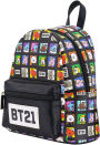 Alternative view 4 of BT21 GROUP TOSSED PATCHES BACKPACK