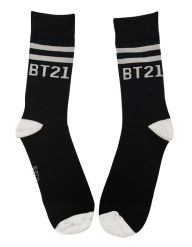 Title: BT21 STRIPE UNISEX CREW SOCK