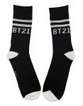 Alternative view 1 of BT21 STRIPE UNISEX CREW SOCK