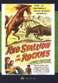 Title: Red Stallion In The Rockies