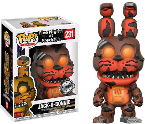 Pop Games Five Nights At Freddys Jack O Bonnie Glow Bn Exclusive - fnaf world jack o bonnie